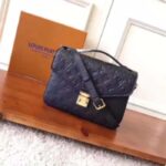 Louis Vuitton LV Women Pochette Métis Bag Black Monogram Grained Cowhide Leather – Bild 8