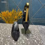 Louis Vuitton LV Women Sparkle Slingback Pump Black Strass Elasticized 9.5 Cm Heel – Image 6