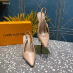 Louis Vuitton LV Women Sparkle Slingback Pump Nude Pink Calf Leather 9.5 Cm Heel - Bild 6