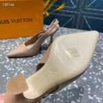 Louis Vuitton LV Women Sparkle Slingback Pump Nude Pink Calf Leather 9.5 Cm Heel - Bild 10