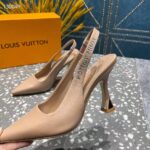 Louis Vuitton LV Women Sparkle Slingback Pump Nude Pink Calf Leather Elasticized 9.5 Cm Heel – Bild 8