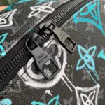 Louis Vuitton Unisex Discovery Backpack LV Graffiti Green Monogram Coated Canvas – Bild 8