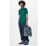 Louis Vuitton Unisex Discovery Backpack LV Graffiti Green Monogram Coated Canvas – Bild 10