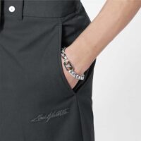 Louis Vuitton Unisex LV Shades Bracelet Brown Metal Silver-Colour Finish (4)