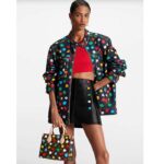 Louis Vuitton Unisex LVxYK OnTheGo PM Monogram Coated Canvas 3D Painted Dots Print - immagine 14