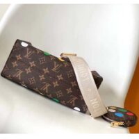 Louis Vuitton Unisex LVxYK OnTheGo PM Monogram Coated Canvas 3D Painted Dots Print (10)