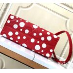 Louis Vuitton Unisex LVxYK OnTheGo PM Red White Embossed Grained Monogram Empreinte Cowhide - Bild 6