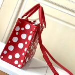 Louis Vuitton Unisex LVxYK OnTheGo PM Red White Embossed Grained Monogram Empreinte Cowhide - Bild 4