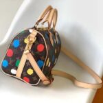 Louis Vuitton Unisex LVxYK Speedy Bandoulière 25 Monogram Coated Canvas 3D Painted Dots Print – Image 6