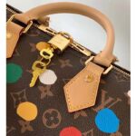Louis Vuitton Unisex LVxYK Speedy Bandoulière 25 Monogram Coated Canvas 3D Painted Dots Print – Image 9