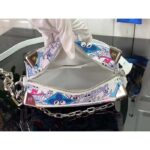 Louis Vuitton Unisex Mini Soft Trunk Black Silver Monogram Eclipse Coated Canvas - Bild 6