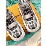 Louis Vuitton Women LV Archlight 2.0 Platform Sneaker Orange Silver 5 Cm Heel – Image 7