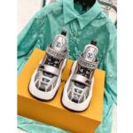 Louis Vuitton Women LV Archlight 2.0 Platform Sneaker Orange Silver 5 Cm Heel – Image 3