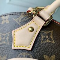 Louis Vuitton Women LV Ellipse PM Handbag Brown Monogram Coated Canvas Cowhide (1)
