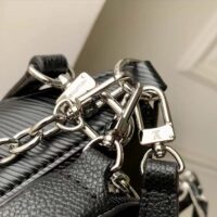 Louis Vuitton Women LV Marellini Handbag Black Epi Grained Cowhide Leather (1)