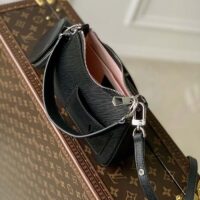 Louis Vuitton Women LV Marellini Handbag Black Epi Grained Cowhide Leather (1)