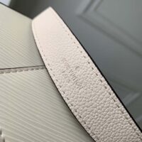 Louis Vuitton Women LV Marellini Handbag Quartz White Epi Grained Cowhide Leather (4)