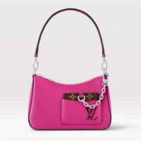 Louis Vuitton Women LV Marellini Handbag Rose Miami Pink Epi Grained Cowhide Leather (1)