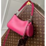 Louis Vuitton Women LV Marellini Handbag Rose Miami Pink Epi Grained Cowhide Leather – Bild 3