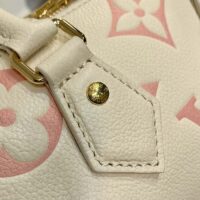 Louis Vuitton Women LV Speedy Bandouliere 20 Handbag Pink Monogram Empreinte Embossed Cowhide (1)