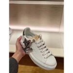 Louis Vuitton Women LV Time Out Sneaker Ecru Beige Mix Materials Monogram Flower - Image 8
