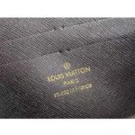 Louis Vuitton Women LV Twist Belt Chain Pouch Black Epi Grained Cowhide Leather - Imagen 11