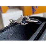 Louis Vuitton Women LV Twist Belt Chain Pouch Black Silver Epi Grained Cowhide Leather – Image 10