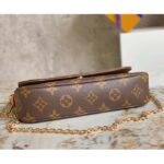 Louis Vuitton Women LV Wallet On Chain Ivy Brown Monogram Coated Canvas M81911 – Bild 5