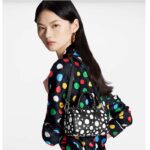 Louis Vuitton Women LVxYK Nano Speedy Black White Embossed Grained Monogram Empreinte Cowhide - Image 14