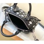 Louis Vuitton Women LVxYK Nano Speedy Black White Embossed Grained Monogram Empreinte Cowhide - Image 7