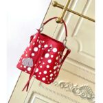 Louis Vuitton Women LVxYK NeoNoé BB Red White Grained Epi Cowhide Leather - immagine 2