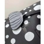 Louis Vuitton Women LVxYK NeoNoé MM Black White Embossed Grained Monogram Empreinte Cowhide - Image 8