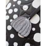 Louis Vuitton Women LVxYK Neverfull MM Tote Black White Embossed Grained Monogram Empreinte Cowhide - Bild 9