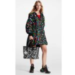 Louis Vuitton Women LVxYK Neverfull MM Tote Black White Embossed Grained Monogram Empreinte Cowhide - Bild 12