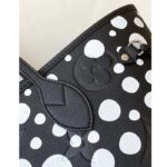 Louis Vuitton Women LVxYK Neverfull MM Tote Black White Embossed Grained Monogram Empreinte Cowhide - Bild 10