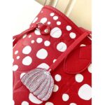 Louis Vuitton Women LVxYK Neverfull MM Tote Red White Embossed Grained Monogram Empreinte Cowhide - immagine 9