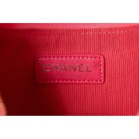 Chanel Women CC Small Hobo Bag Lambskin Shiny Light Gold Metal Pink (1)