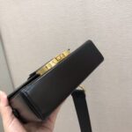 Dior Women CD Micro 30 Montaigne Bag Black Box Calfskin Flap Closure – Bild 7