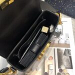 Dior Women CD Micro 30 Montaigne Bag Black Box Calfskin Flap Closure – Bild 9