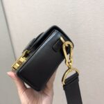 Dior Women CD Micro 30 Montaigne Bag Black Box Calfskin Flap Closure – Bild 6