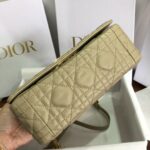 Dior Women CD Small Dior Caro Bag Beige Supple Cannage Calfskin – Image 7