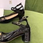 Dior Women Shoes CD Aime Dior Ballerina Pump Black Patent Calfskin - Image 8