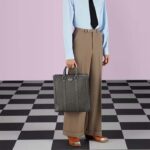 Gucci GG Unisex Ophidia Medium Tote Bag Grey Black GG Supreme Canvas - Bild 12