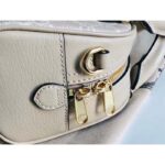 Gucci GG Women Ophidia Mini GG Top Handle Bag White Supreme Canvas - Image 6