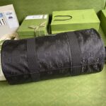 Gucci Unisex GG Off The Grid Duffle Bag Black GG Nylon - Image 6