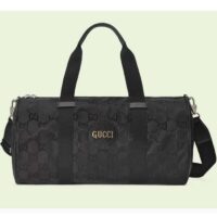 Gucci Unisex GG Off The Grid Duffle Bag Black GG Nylon (2)