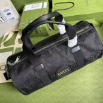 Gucci Unisex GG Off The Grid Duffle Bag Black GG Nylon - Image 4