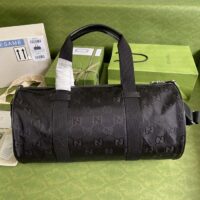 Gucci Unisex GG Off The Grid Duffle Bag Black GG Nylon (2)