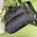 Gucci Unisex GG Off The Grid Sling Backpack Black GG Nylon – Bild 5