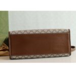 Gucci Unisex GG Small Tote Bag Beige Ebony GG Supreme Canvas – Image 6
